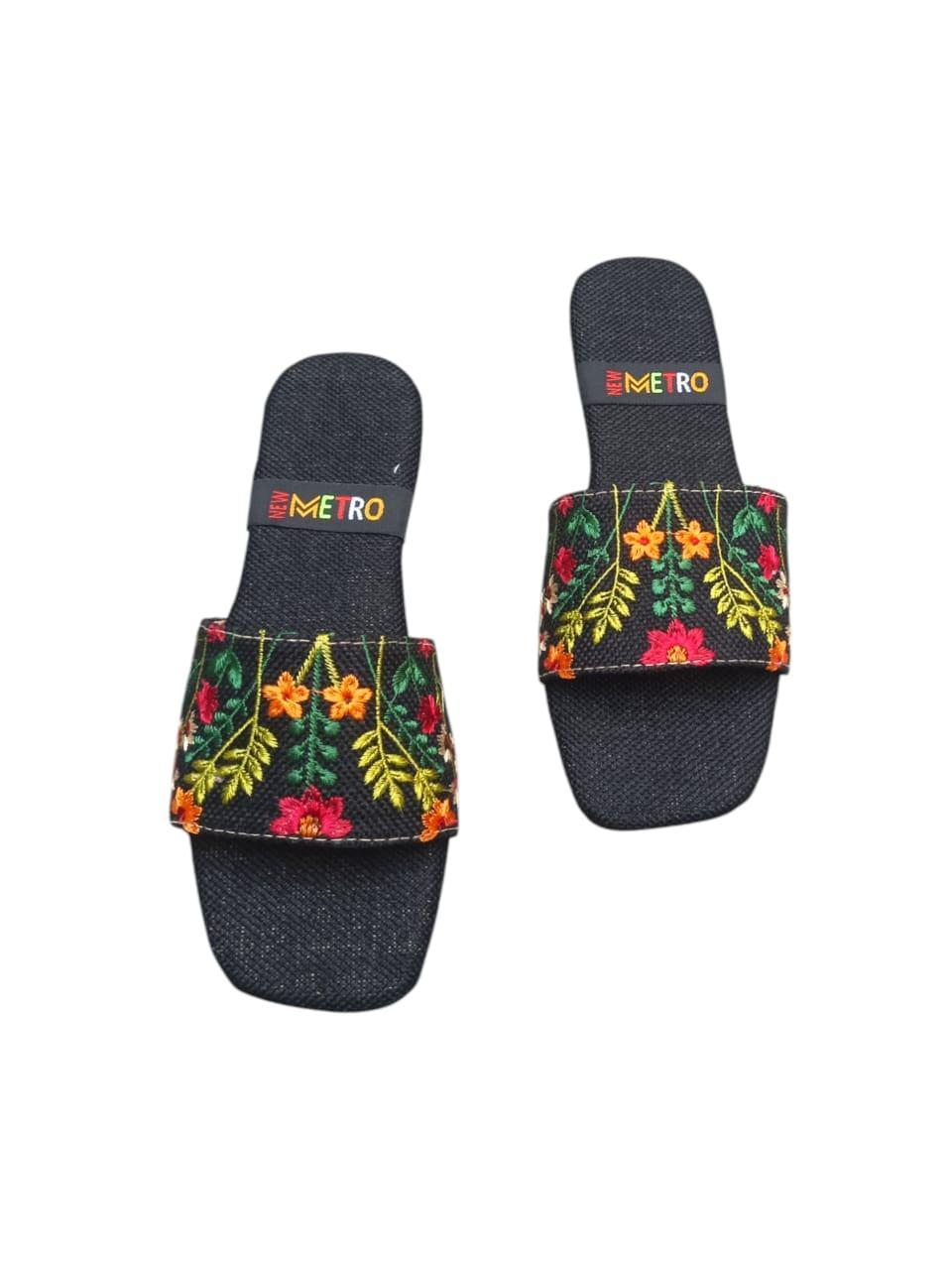 Women's Fabric Formal Flats Style 7