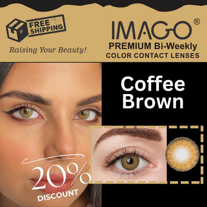 Imago Coffee Brown Contact Lenses - ORIGINAL COLLECTION