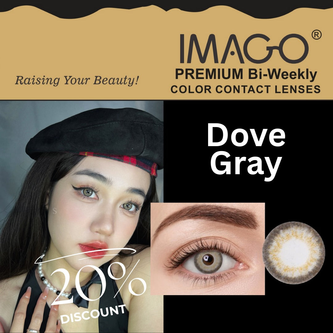 Imago Dove Gray Contact Lenses - ORIGINAL COLLECTION