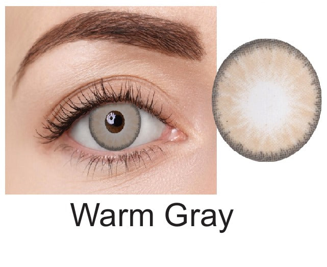 Imago Warm Gray Contact Lenses - ORIGINAL COLLECTION