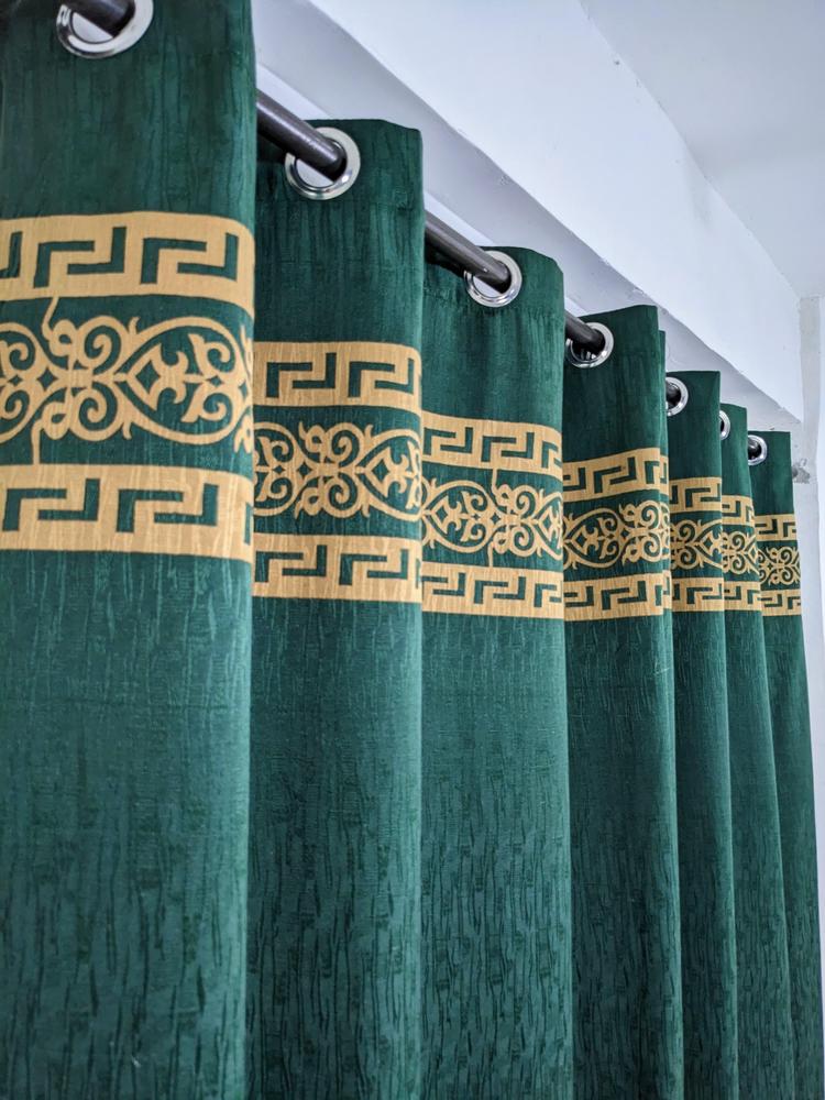 Jacquard Self Motif Curtain Style 5