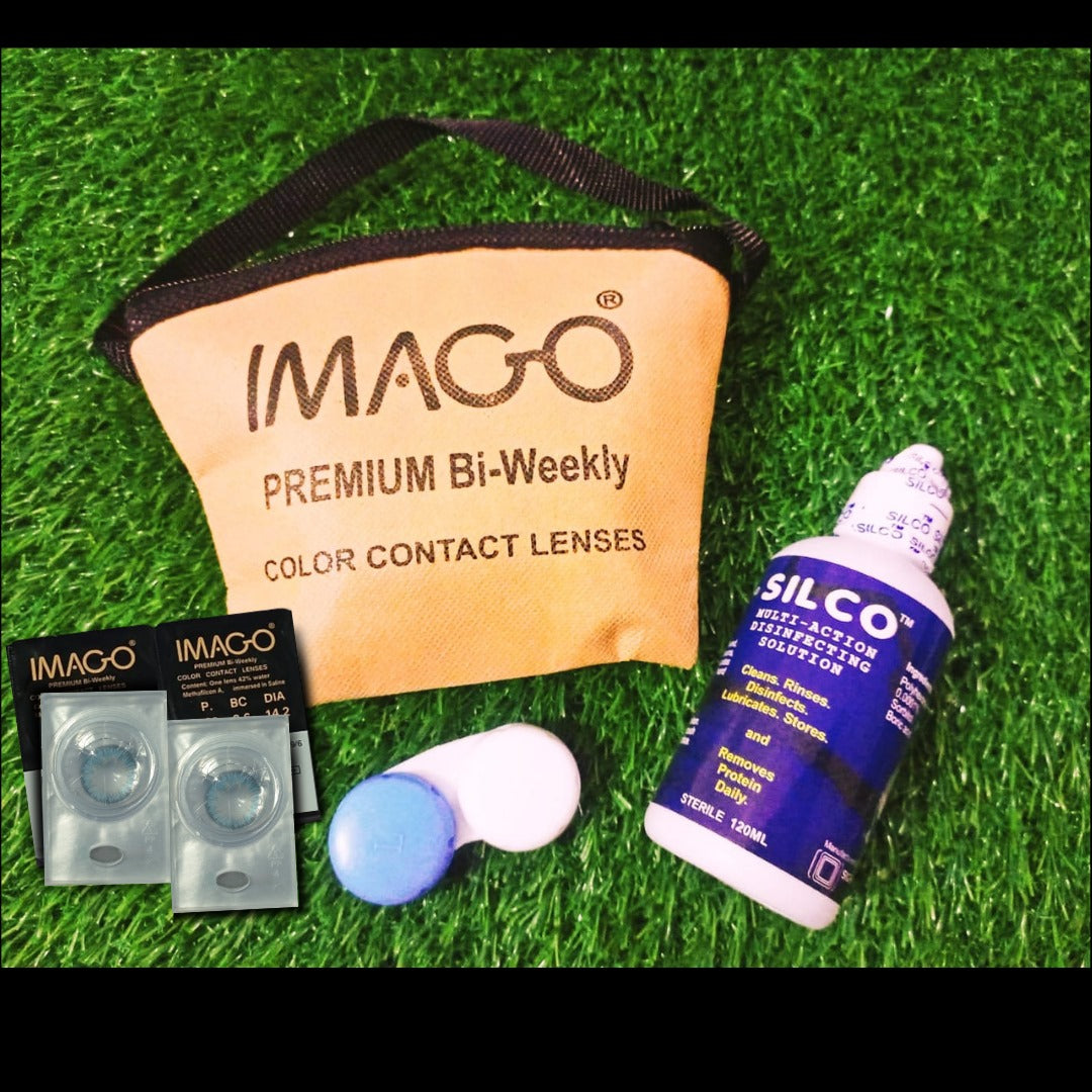 Imago Capri Blue Contact Lenses - ORIGINAL COLLECTION