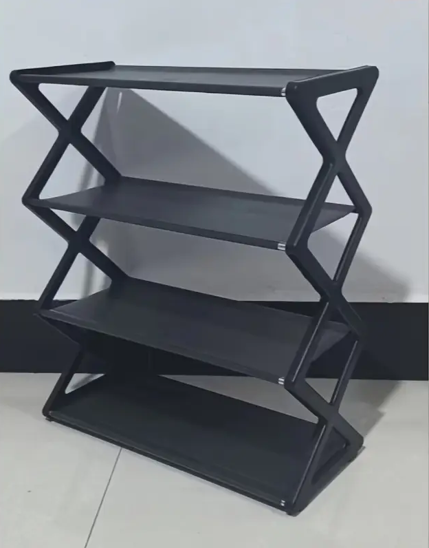 Shoe Rack - X-shaped - 4 Tier, Shoes Organizer