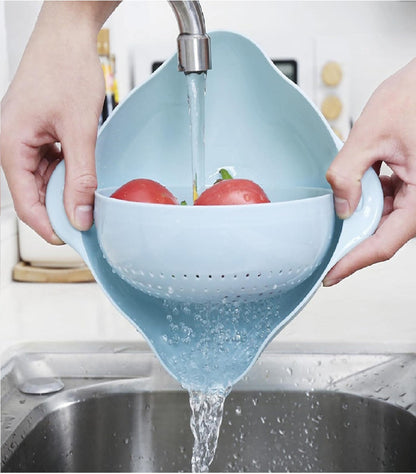 2IN1 BOWL WITH BASKET/2-in-1 Colander and Bowl Set