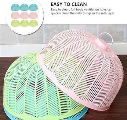 Food Plastic Cover-Umbrella Shape (Pack of 3)