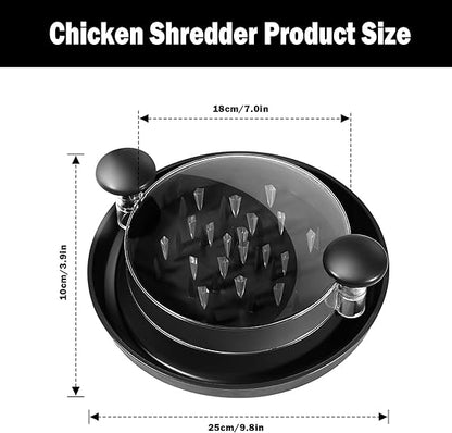 Manual Chicken Shredder Tool – Effortless Meat Shredding for Faster Meal Preparation
