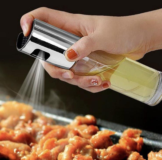 Glass oil spray bottle pump
