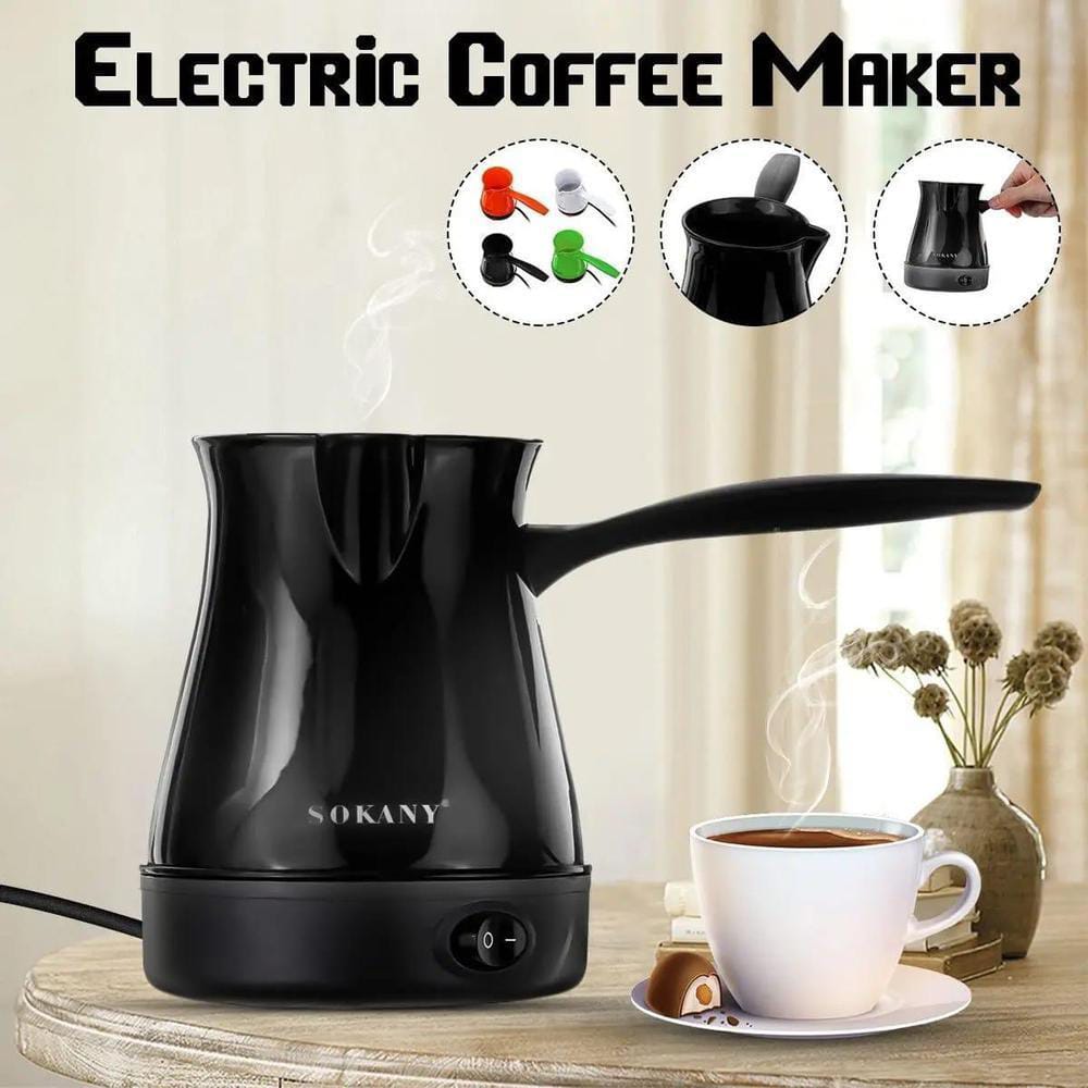 Electric Coffee Maker - Black