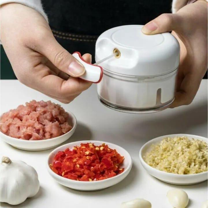 Hand-Pull Manual Food Chopper