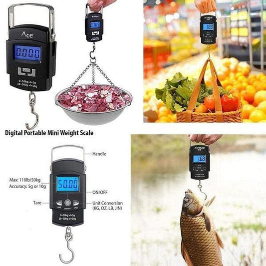 Digital Kitchen Scale with LED Screen