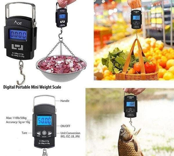Digital Kitchen Scale with LED Screen