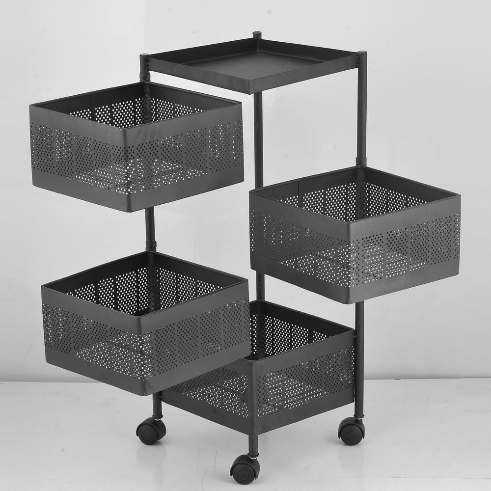 4 Layered Rotatable Fruit Basket (Square)