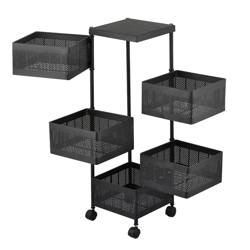 5 Layered Rotatable Fruit Basket (Square)