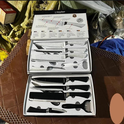 Premium 6-Piece Knife Set | High-Quality Kitchen Knives for Precision Cutting