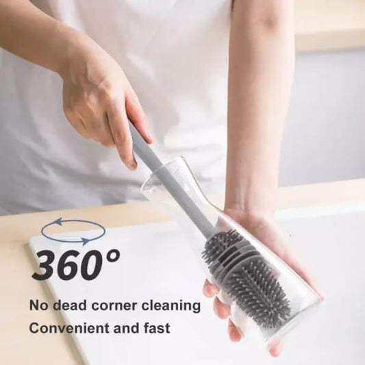 Silicone Bottle Cleaning brush Pack Of  3