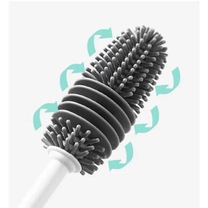 Silicone Bottle Cleaning brush Pack Of  3