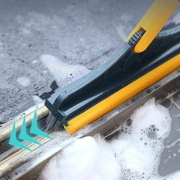2 in 1 Dust Cleaning Scrubber And Wiper Brush