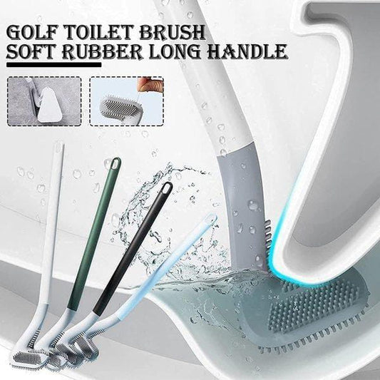 Pack of 2 Golf Headed Toilet Cleaning Brush