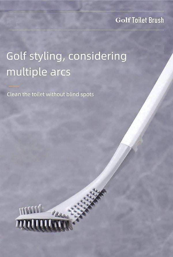 Pack of 2 Golf Headed Toilet Cleaning Brush