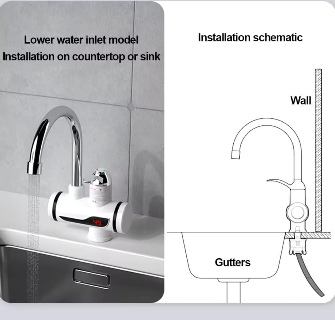 Instant 360 Electric Water Heating tap for kitchen