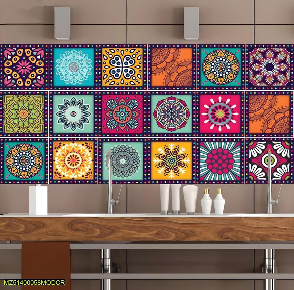 36 Pcs Tile/Wall Stickers Pack