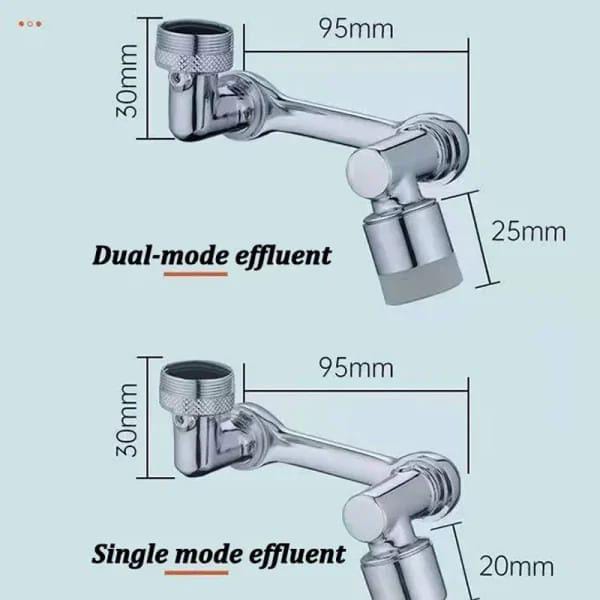 Rotating Water Faucet Extender