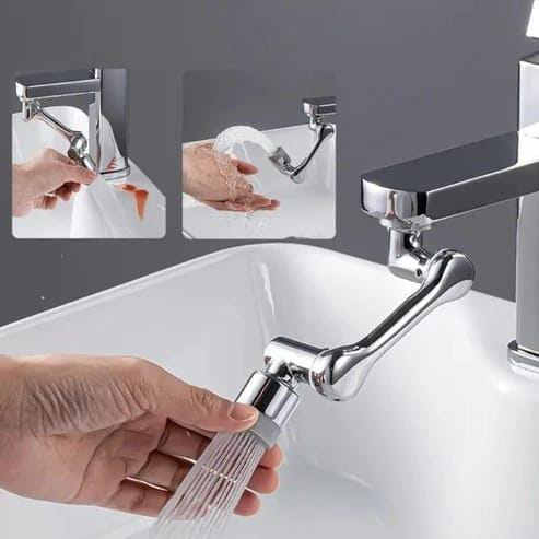 Rotating Water Faucet Extender
