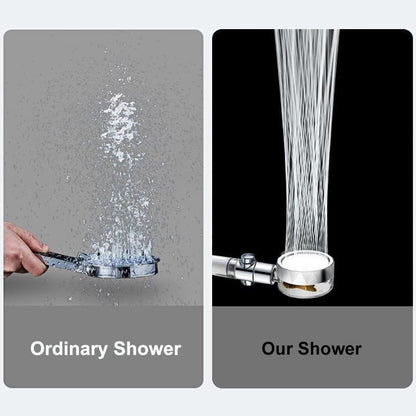 Pressurized Shower Head Turbine