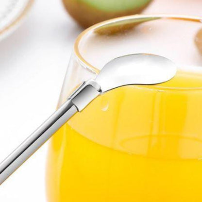 Stainless Steel Drinking Spoon Straw
