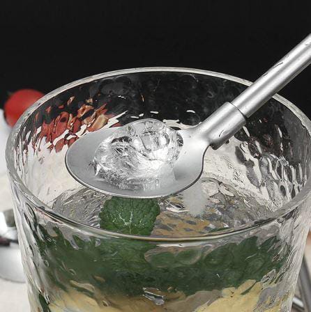 Stainless Steel Drinking Spoon Straw