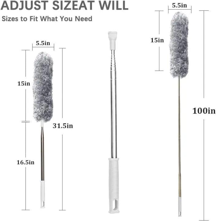 Lightweight and Portable Microfiber Fan Duster