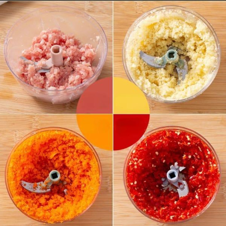 Multifunction Portable Hand-pull Manual Chopper Masher