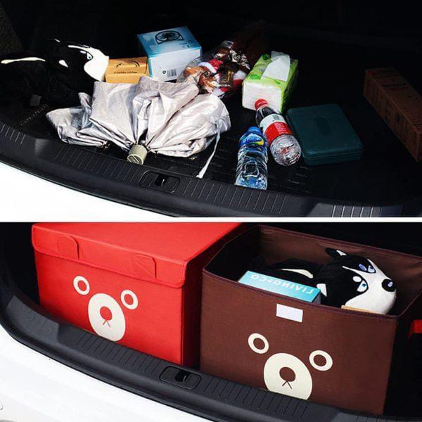 Storage Box Panda Face (Pack of 3)