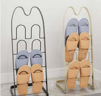 4 Layered Shoe Organizers Stand