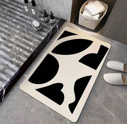 Water Absorbent Anti Slip Silicone Rubber Mat