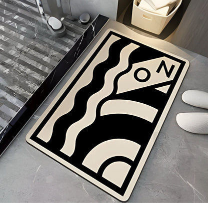 Water Absorbent Anti Slip Silicone Rubber Mat