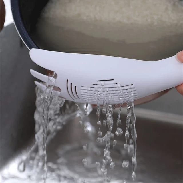 Multifunctional Filter Kitchen Spoon/ Durable Rice Sieve Washing Spoon/  Colanders/ Filters/ Strainer Kitchen Gadgets
