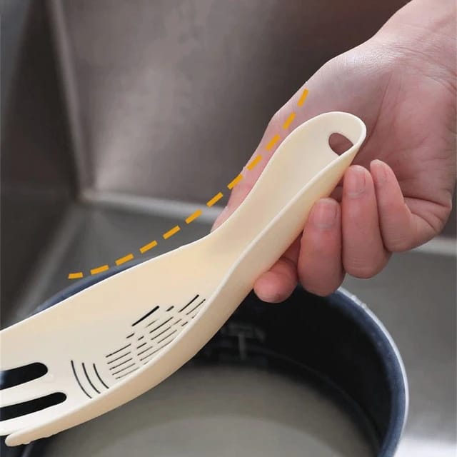 Multifunctional Filter Kitchen Spoon/ Durable Rice Sieve Washing Spoon/  Colanders/ Filters/ Strainer Kitchen Gadgets