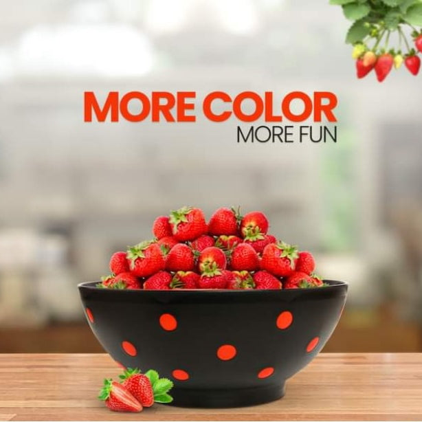 Dot Pattern Bowl - Large