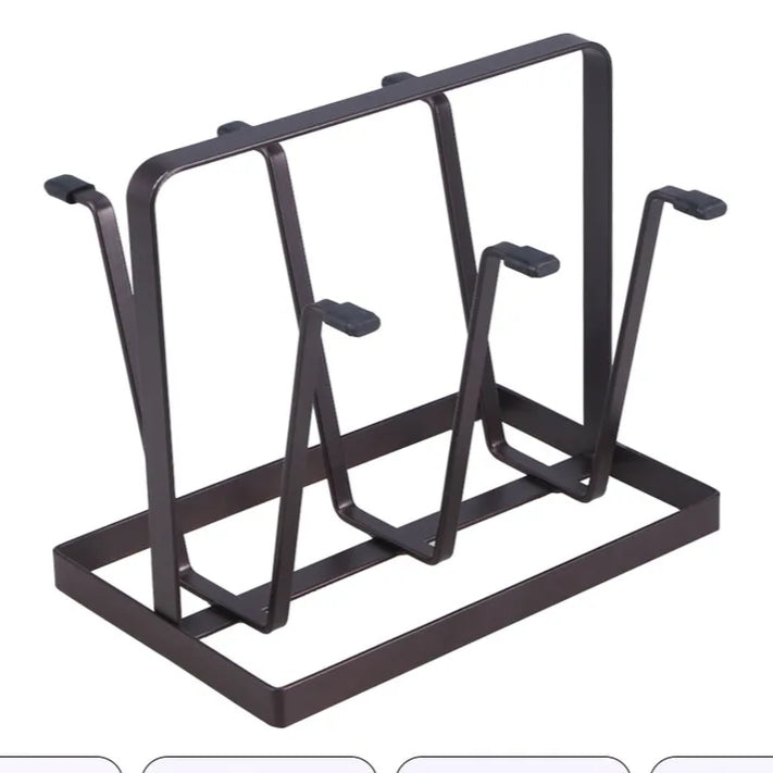 Iron Kitchen Glass and Mug Holder Stand