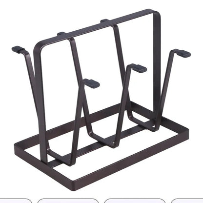 Iron Kitchen Glass and Mug Holder Stand