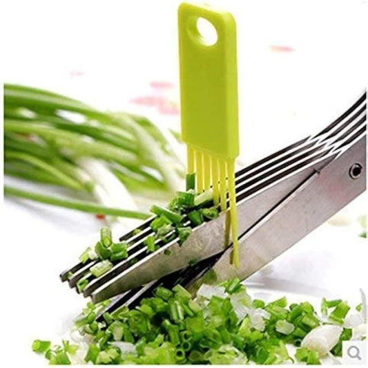 Multifunctional Stainless Steel 5-Layer Kitchen Scissor