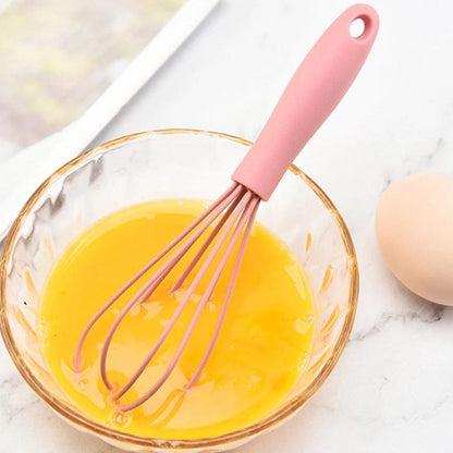 Mini Silicone Hand-Held Egg Whisker