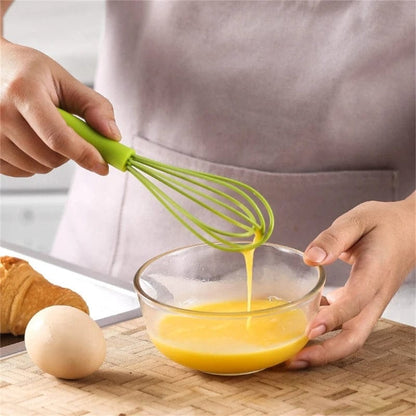 Mini Silicone Hand-Held Egg Whisker