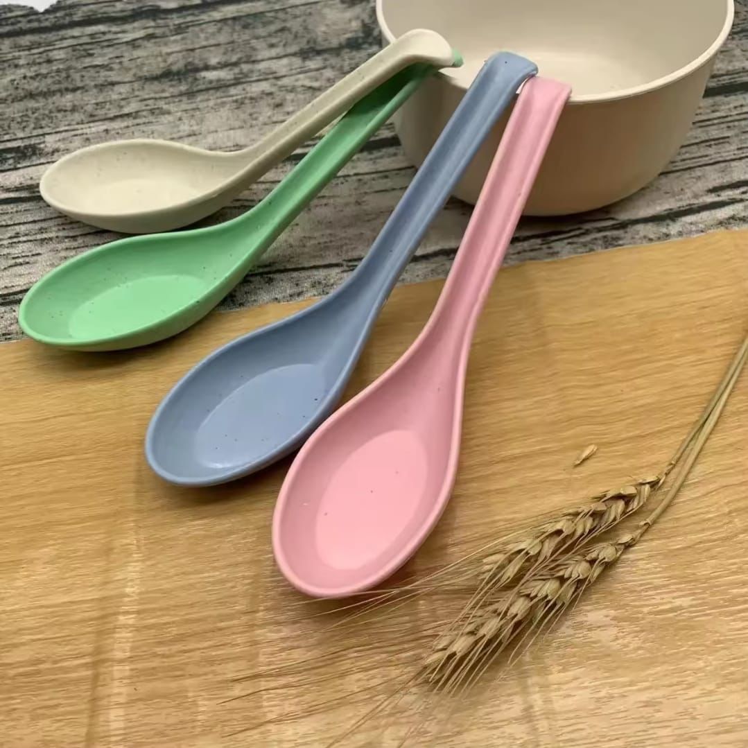Plastic Soup Spoon Set (Pack of 12 pcs)