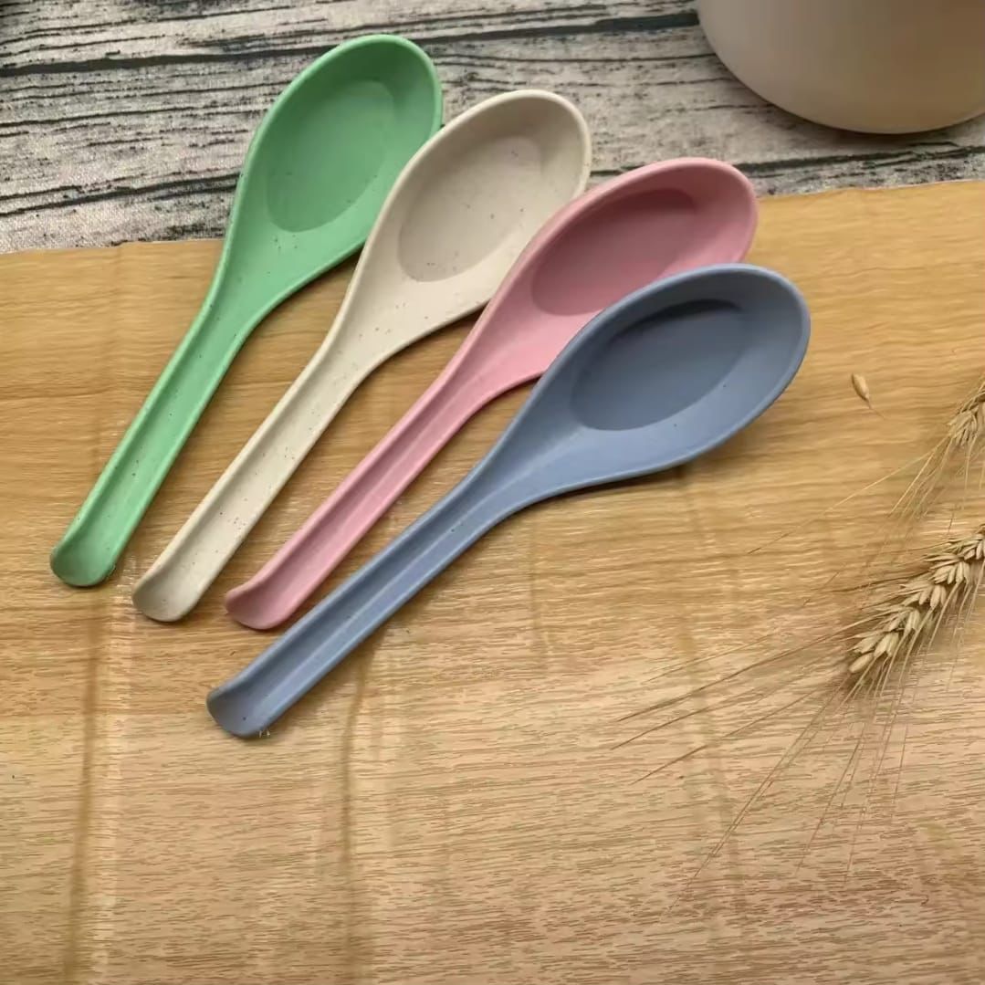Plastic Soup Spoon Set (Pack of 12 pcs)