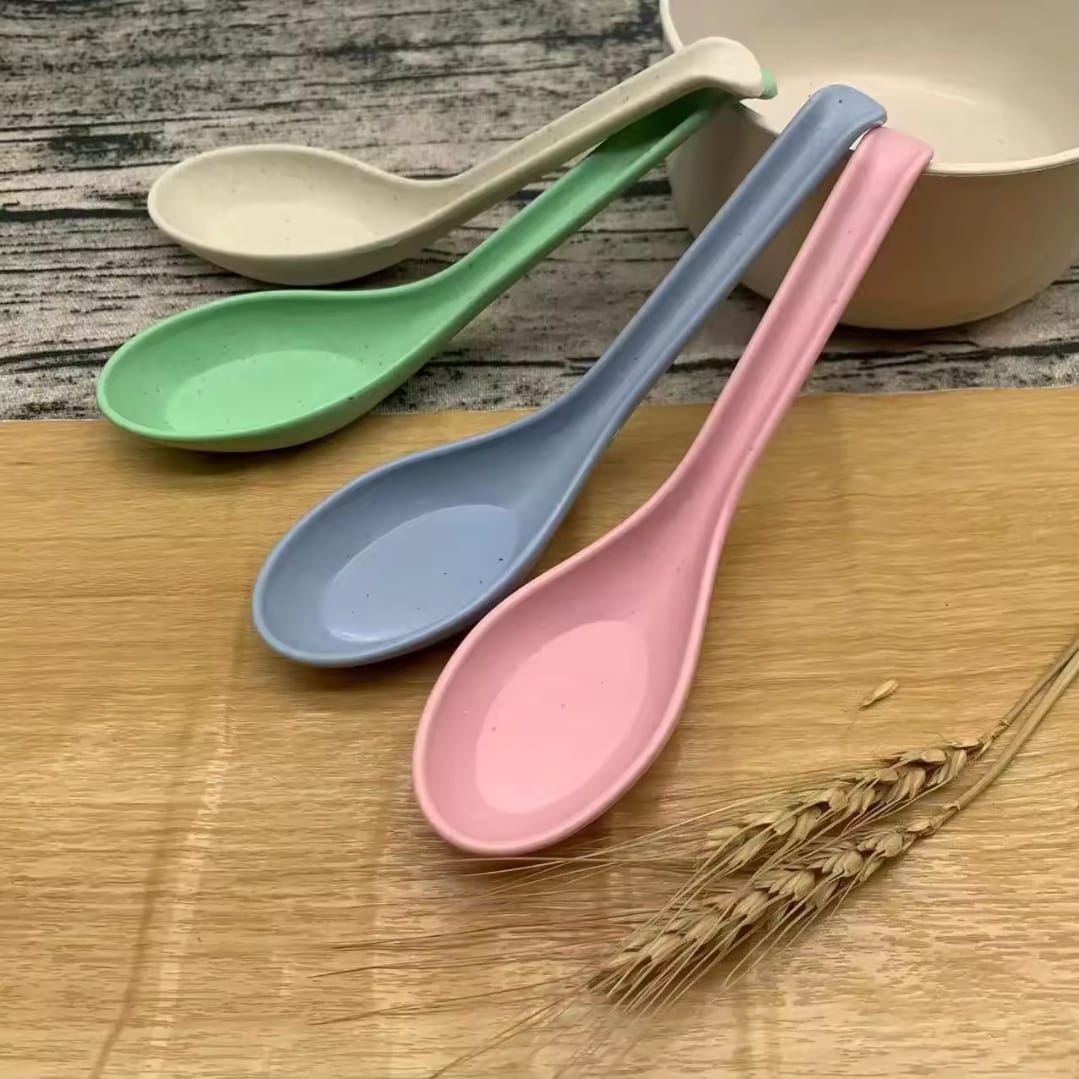 Plastic Soup Spoon Set (Pack of 12 pcs)