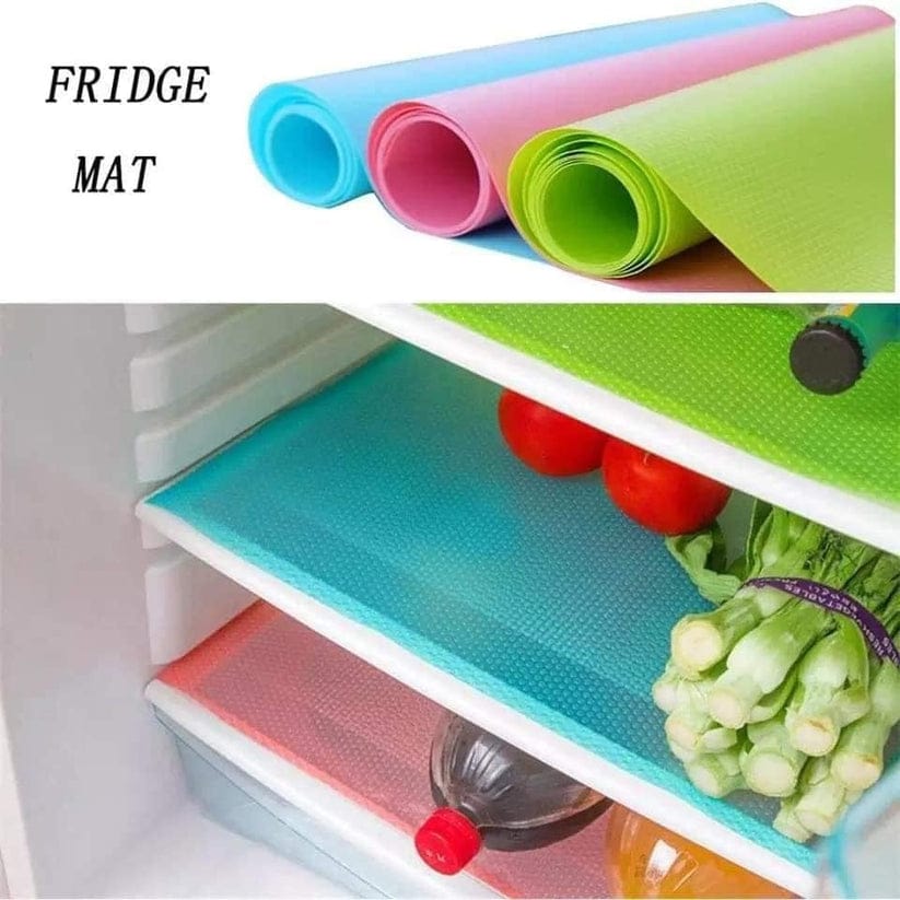 Anti-Bacterial Fridge Mat - Non-Stick Roll for Ultimate Freshness