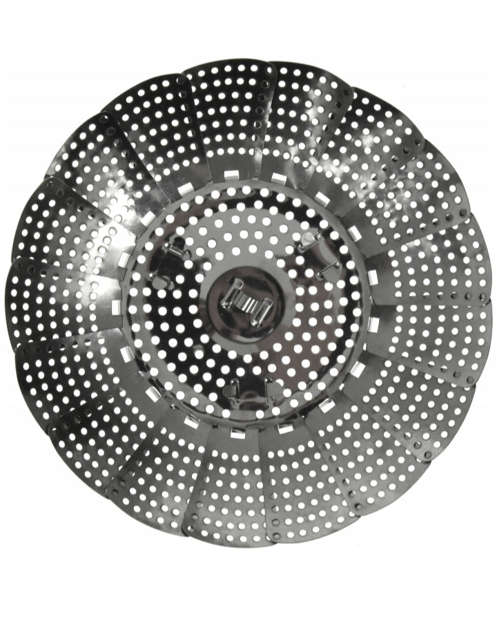 Foldable Stainless Steel Strainer and Steamer Basket
