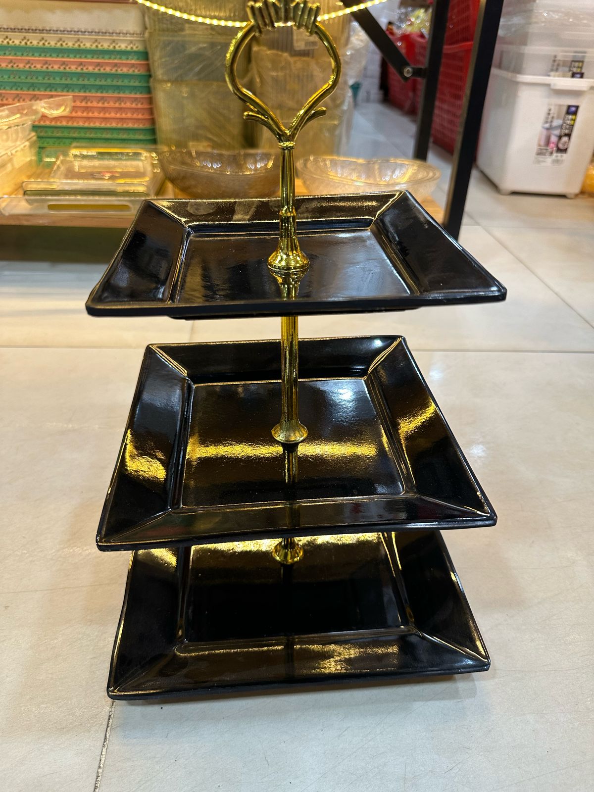 3 Pcs Serving Dish Melamine Material